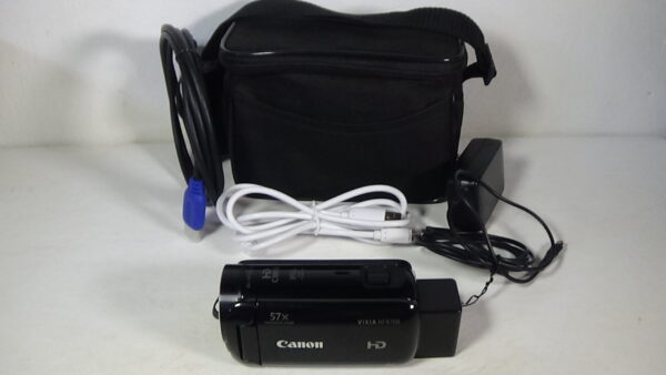 Filmadora canon vixia hf-r700 vídeo semi profissional estabilidade e ergonomia em longas gravações. - Imagem 2