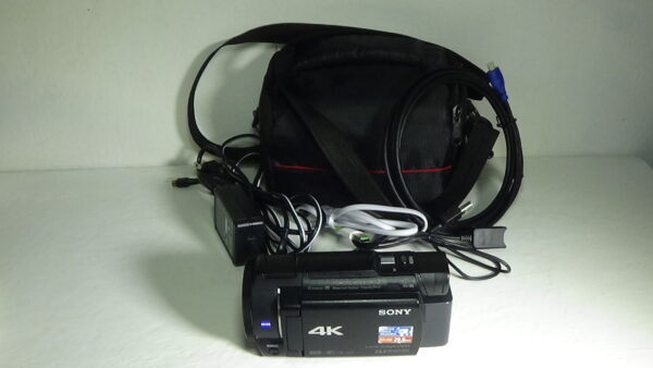 filmadora sony fdr-ax33 usada design compacto e recursos avançados para o videomaker moderno. live - Imagem 7