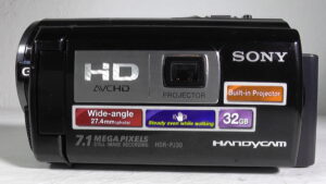 Filmadora sony hdr-xr260 e Câmera de vídeo semi profissional usada para videomakers de eventos.