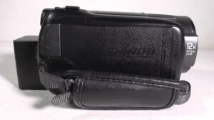 Filmadora sony hdr-sr12 de filmagem para máxima flexibilidade na pós-produção filma no escuro
