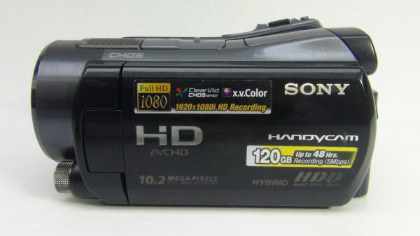 Filmadora sony hdr-sr12 de filmagem para máxima flexibilidade na pós-produção filma no escuro - Imagem 3