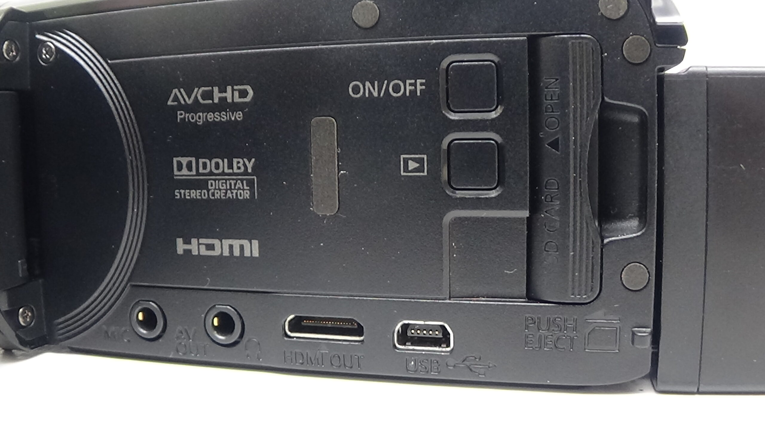 Filmadora canon hf-r700 para gravar depoimentos e entrevistas com foco nítido e áudio claro. - Imagem 3