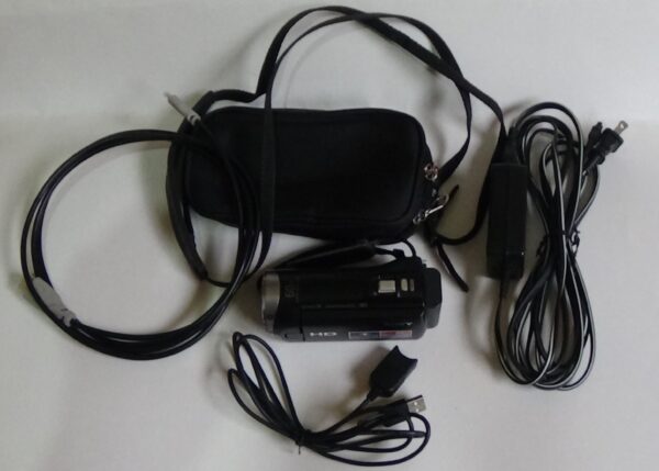 Filmadora sony hdr-cx330 e Câmera de vídeo com foco para ajudar a obter uma focagem manual perfeita. - Imagem 2