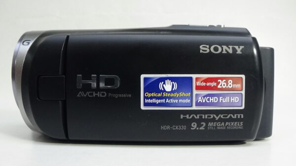 Filmadora sony hdr-cx330 e Câmera de vídeo com foco para ajudar a obter uma focagem manual perfeita. - Imagem 3