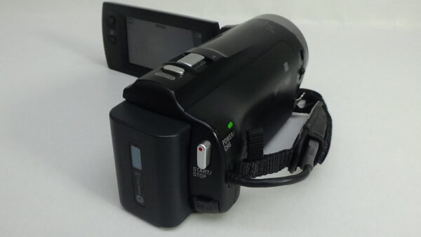 Filmadora sony hdr-cx330 e Câmera de vídeo com foco para ajudar a obter uma focagem manual perfeita. - Imagem 7
