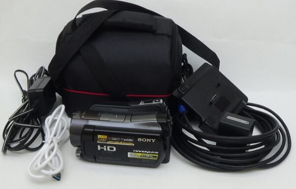 Filmadora sony hdr-sr12 digital agora cabe na sua mão mercado de eventos sociais, robusta e confiável - Imagem 2