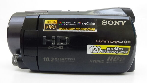 Filmadora sony hdr-sr12 digital agora cabe na sua mão mercado de eventos sociais, robusta e confiável - Imagem 3