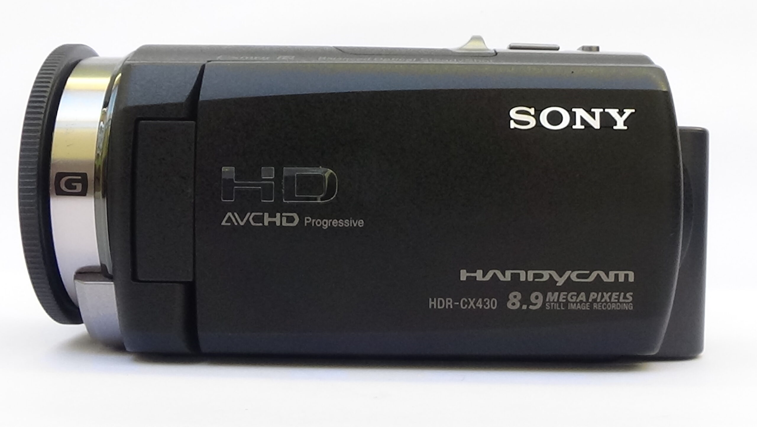 Filmadora sony hdr-cx430 e Câmera com estabilizador de imagem na lente para corrigir tremores - Imagem 3