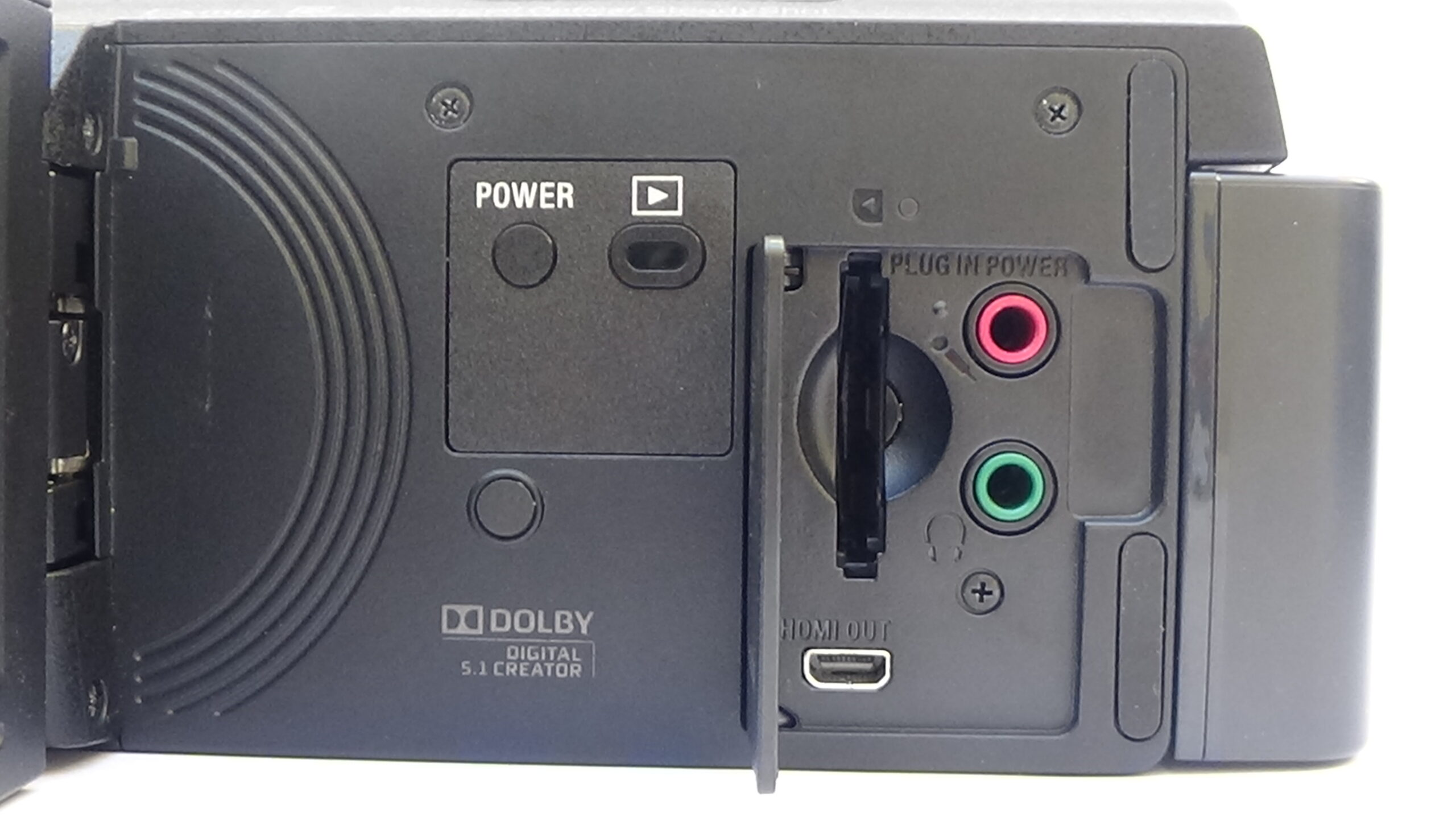 Filmadora sony hdr-cx430 e Câmera com estabilizador de imagem na lente para corrigir tremores - Imagem 4