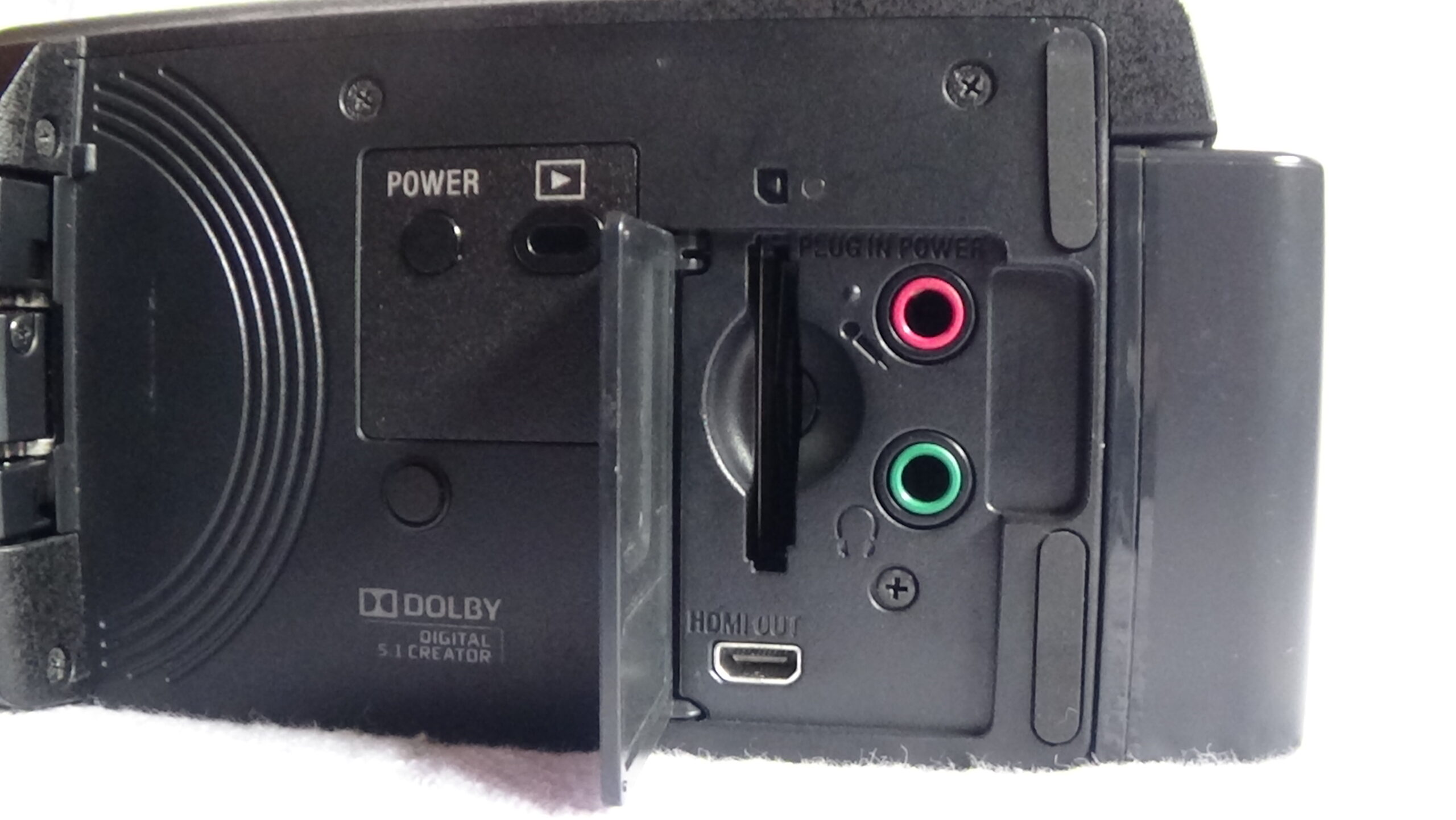 filmadora sony hdr-cx430 autenticidade e charme , hdmi limpa boa de estabilização - Imagem 3