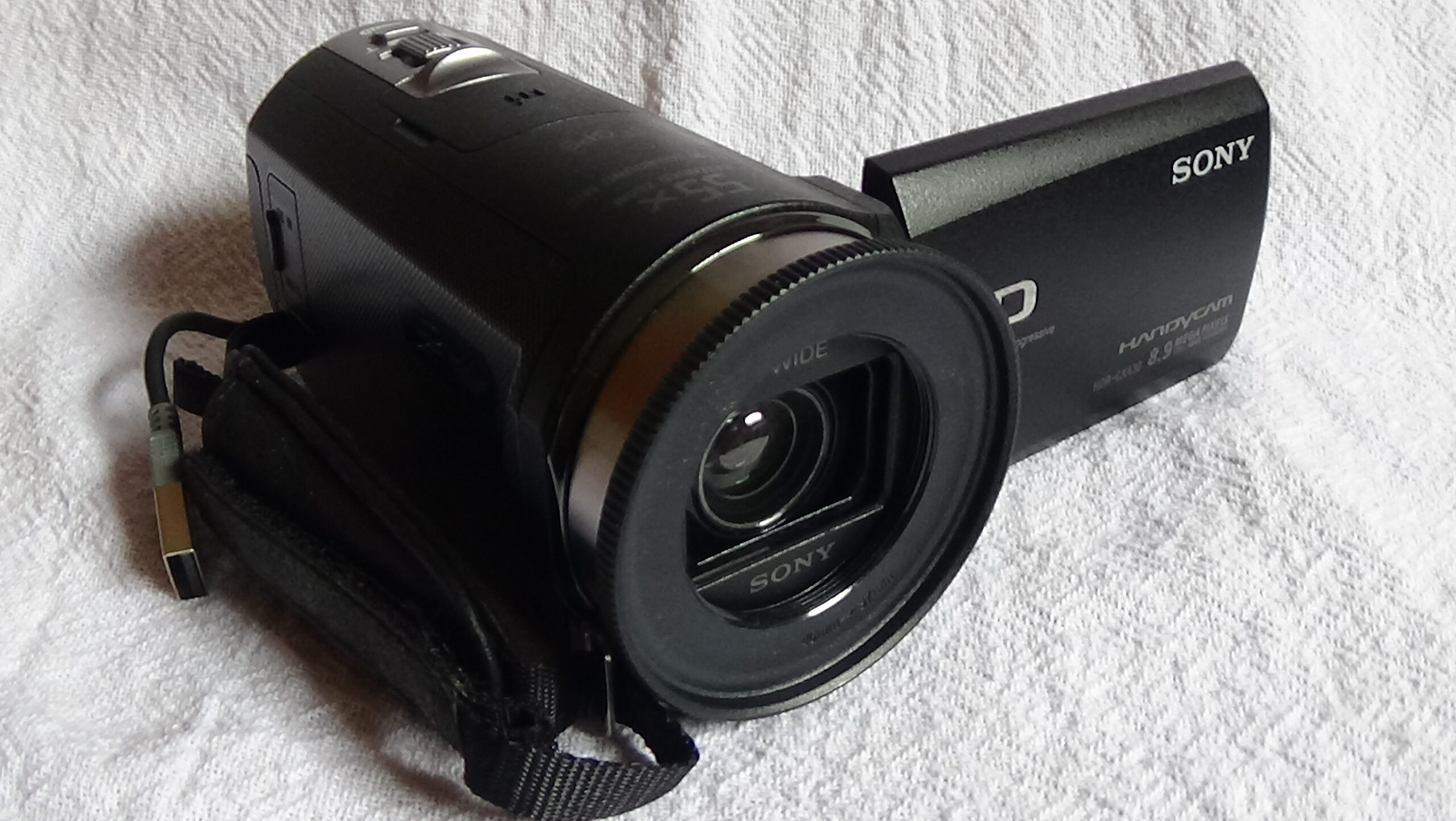 filmadora sony hdr-cx430 autenticidade e charme , hdmi limpa boa de estabilização - Imagem 5