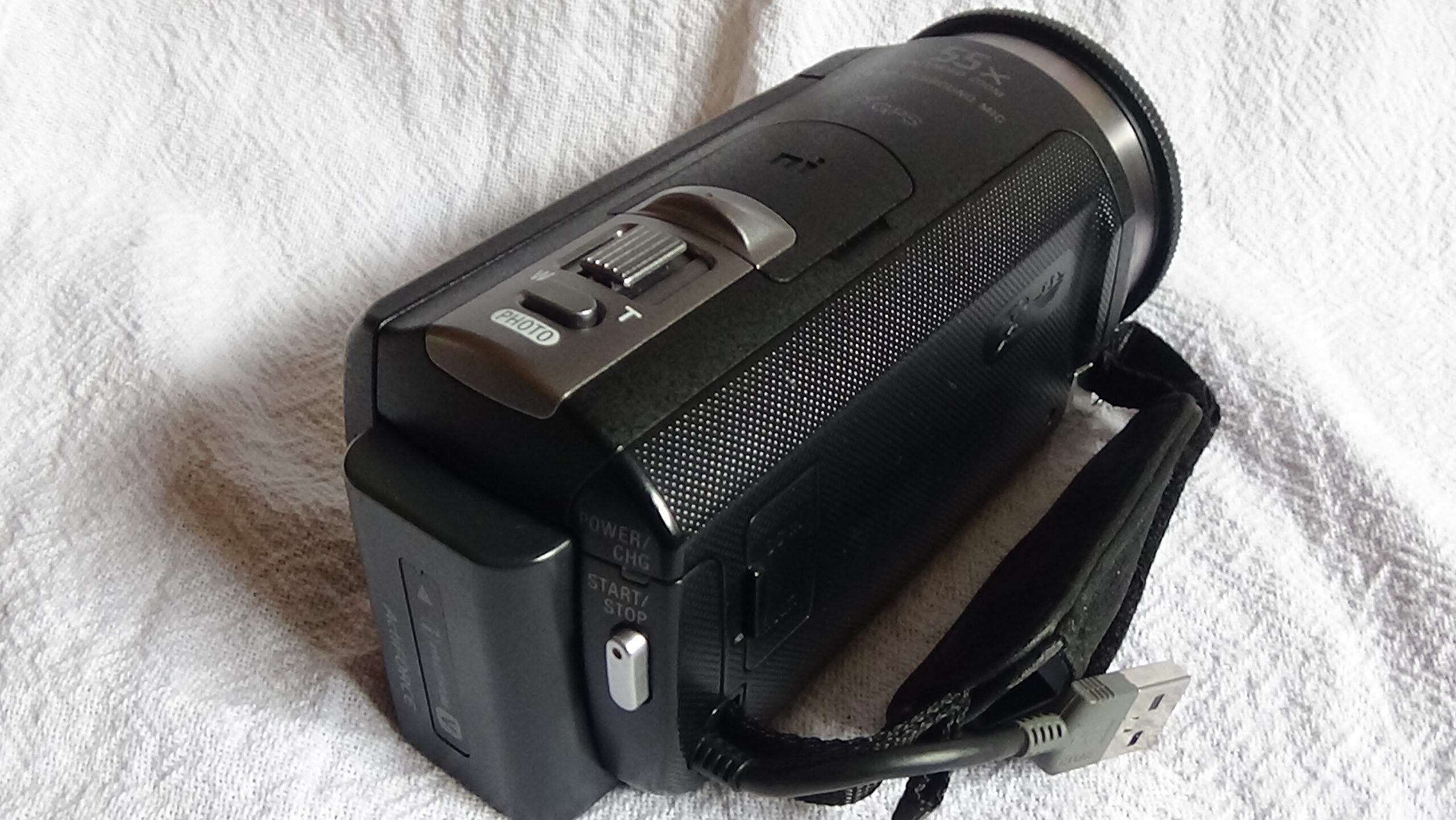 filmadora sony hdr-cx430 autenticidade e charme , hdmi limpa boa de estabilização - Imagem 6