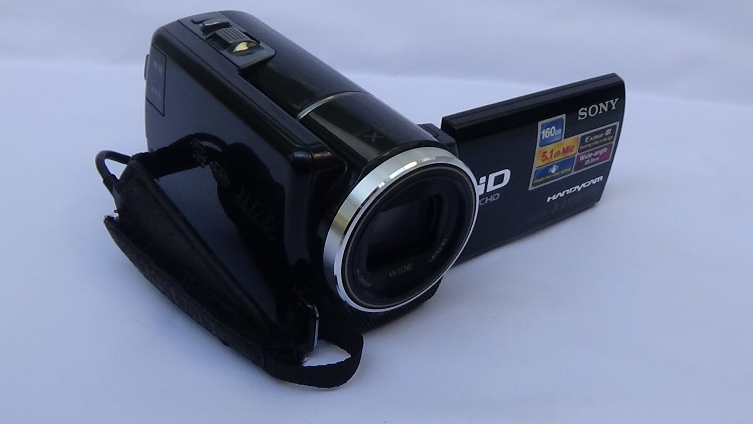 filmadora sony hdr-xr160 full hd qualidade superior para vídeos impecáveis. descontos especiais - Imagem 2