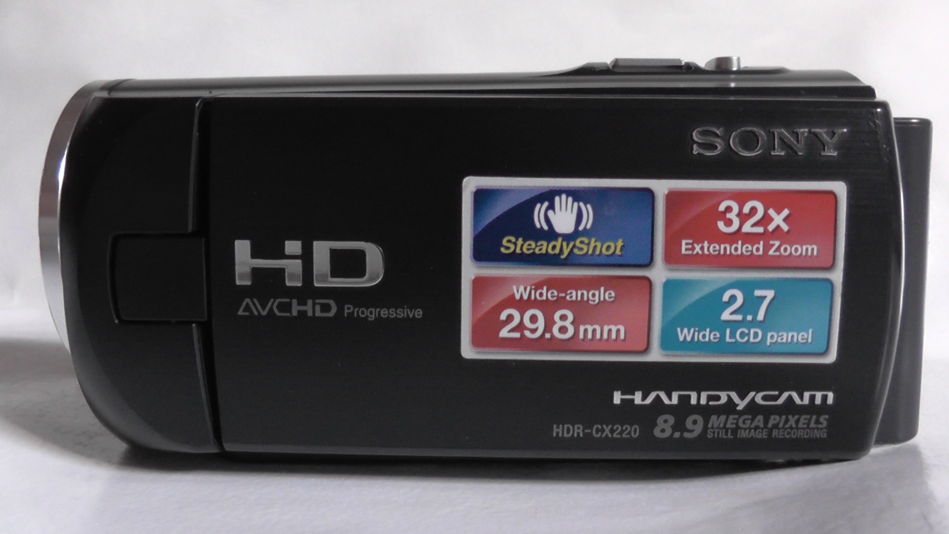 filmadora sony hdr-cx220 tecnologia avançada para suas filmagens. experiência visual superior. - Imagem 2