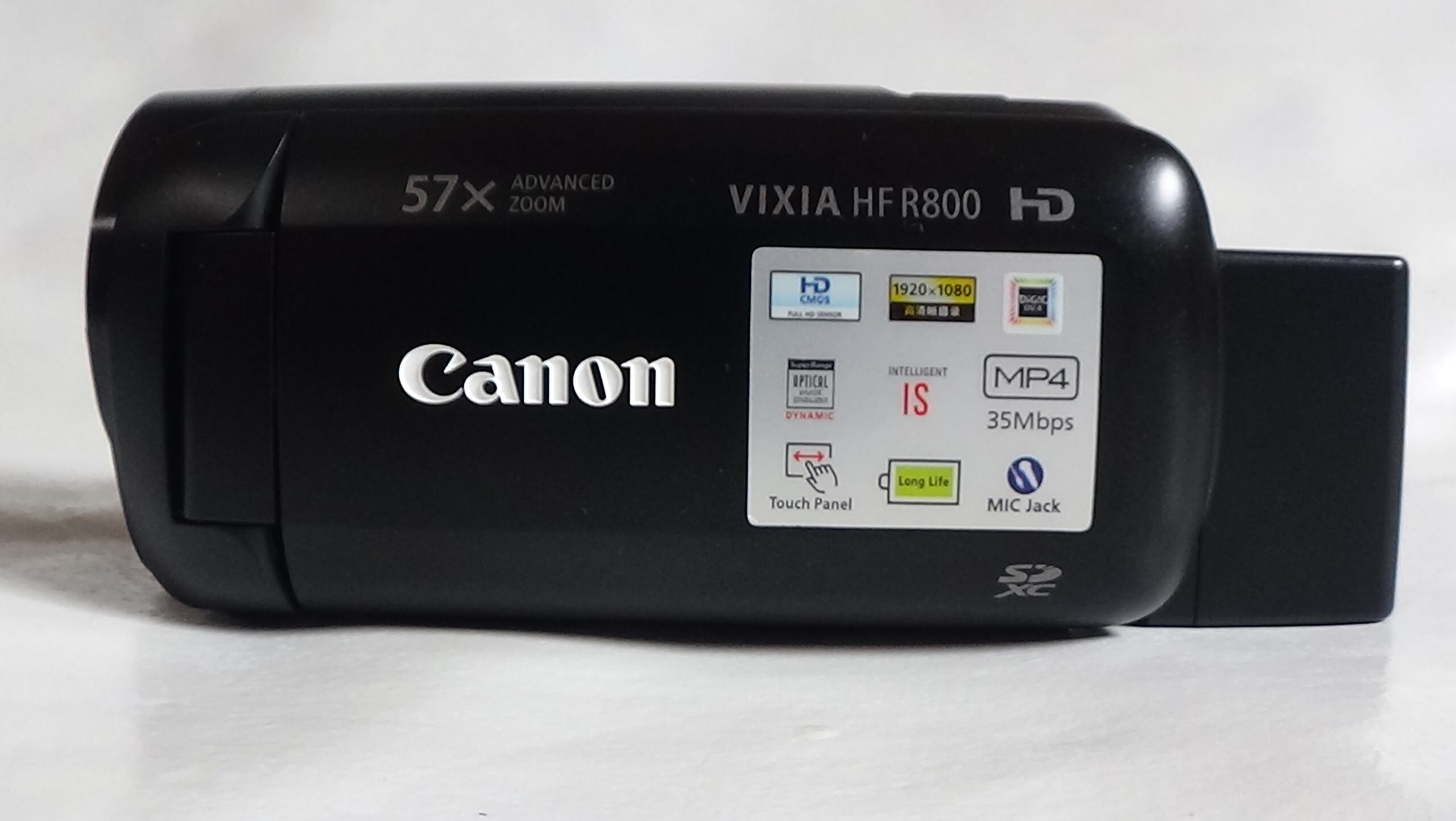 Filmadora Canon hf-r800 Usada semi Profissional Usada Digital Melhores Marcas - Imagem 4