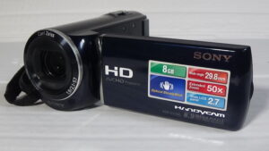 Filmadora Sony Cx290 Com Sensor Hdmi Limpa Ótima Para Viagem