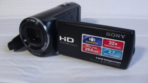 Filmadora Full Hd Sony Hdr-cx220 Grave Vídeos Nítidos Hdmi