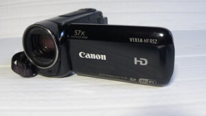 Filmadora Canon Hf-r52 Performance Para Transmissões Vivo