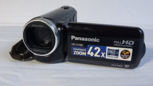 Filmadora Panasonic Hc-v100 Reviva Momentos Alta Qualidade