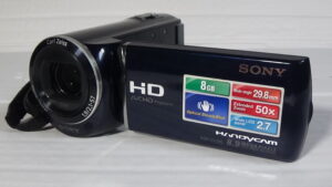 Filmadora Sony Cx290 Com Sensor Hdmi Limpa Ótima Para Viagem