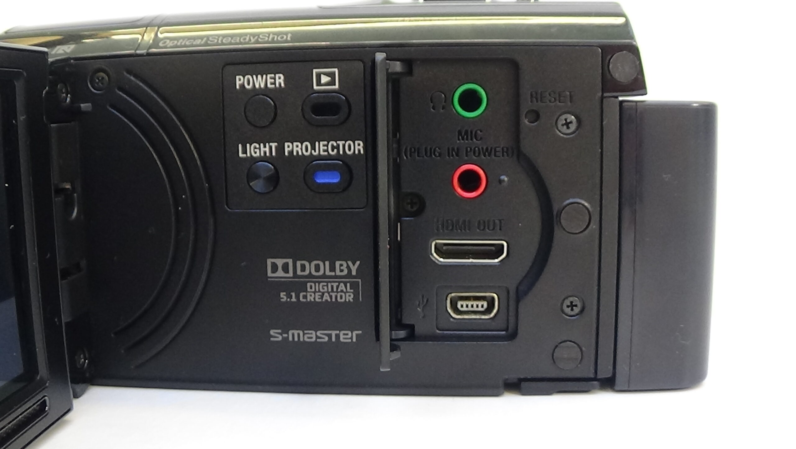 filmadora sony hdr-pj790 semi profissional equipamento de ponta para seu estúdio ou eventos. - Imagem 2