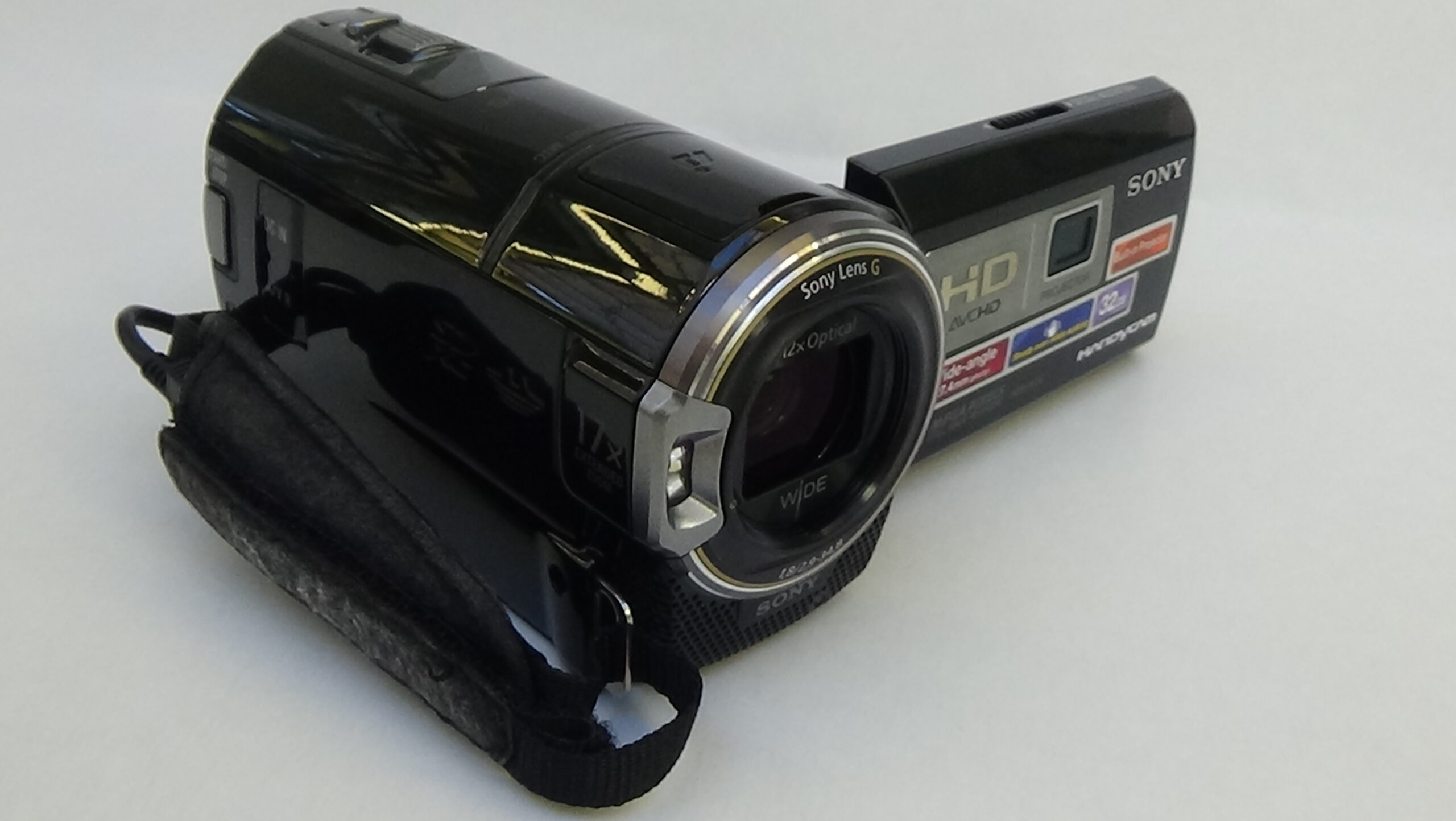 filmadora sony hdr-pj790 semi profissional equipamento de ponta para seu estúdio ou eventos. - Imagem 3