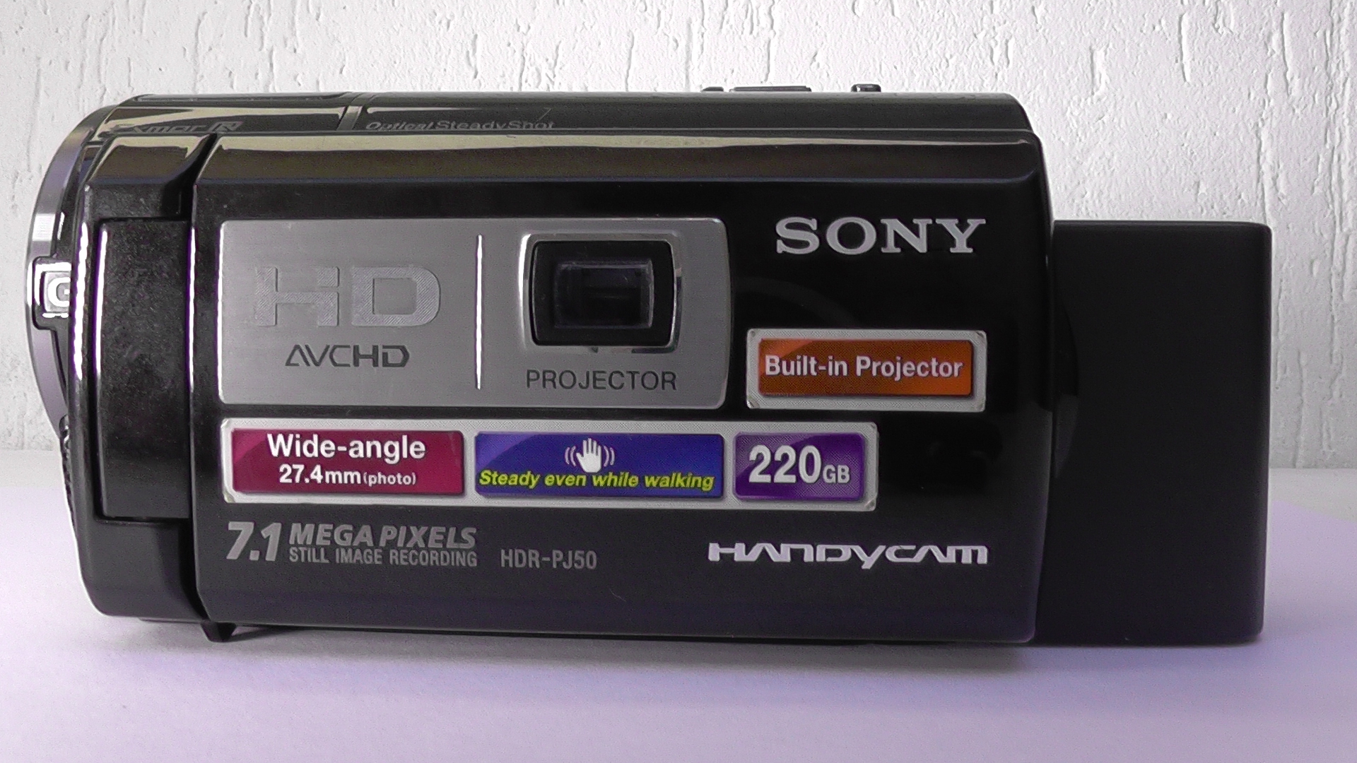 filmadora sony hdr-cx260 semi profissional alta performance para seu estúdio. revisada e pronta - Imagem 5