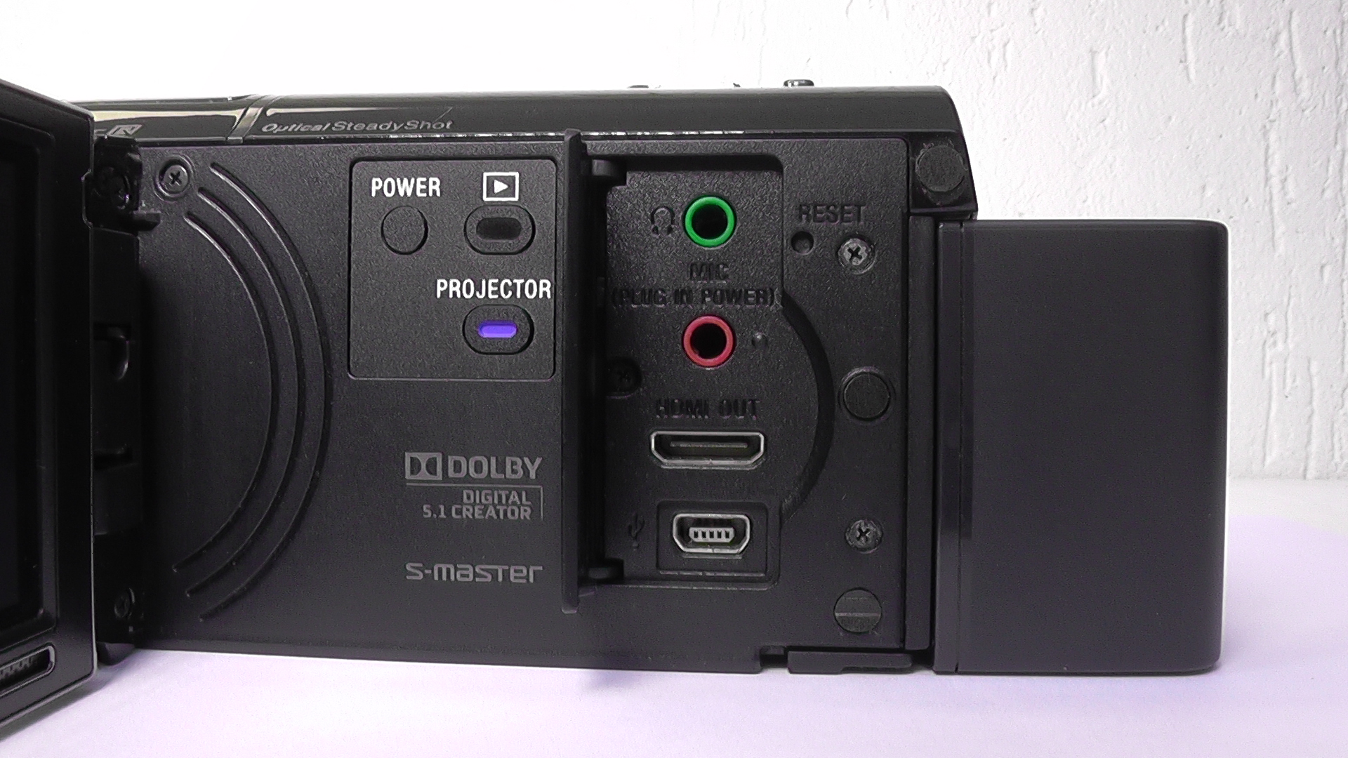 filmadora sony hdr-cx260 semi profissional alta performance para seu estúdio. revisada e pronta - Imagem 6