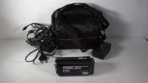 Filmadora sony hdr-cx260 conectividade, portabilidade semi profissional.Câmera otimiza hdmi live